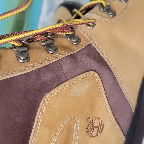 TIMBERLAND Genuine Leather Wedge Sport Boots Size 6.5 - Picture 9 of 16